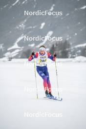 31.03.2023, Bessans, France (FRA): Maxence  Perrin (Fra) - French Championships cross-country, sprint, Bessans (FRA). www.nordicfocus.com. © Authamayou/NordicFocus. Every downloaded picture is fee-liable.