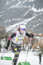 31.03.2023, Bessans, France (FRA): Lena  Stengel (Fra) - French Championships cross-country, sprint, Bessans (FRA). www.nordicfocus.com. © Authamayou/NordicFocus. Every downloaded picture is fee-liable.