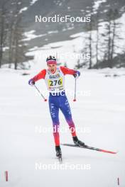31.03.2023, Bessans, France (FRA): Timothe  Maugain (Fra) - French Championships cross-country, sprint, Bessans (FRA). www.nordicfocus.com. © Authamayou/NordicFocus. Every downloaded picture is fee-liable.