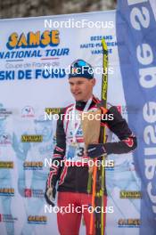 31.03.2023, Bessans, France (FRA): Enzo  Corbrejaud (Fra) - French Championships cross-country, sprint, Bessans (FRA). www.nordicfocus.com. © Authamayou/NordicFocus. Every downloaded picture is fee-liable.
