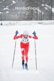 31.03.2023, Bessans, France (FRA): Maelyas  Boyer Deschamps (Fra) - French Championships cross-country, sprint, Bessans (FRA). www.nordicfocus.com. © Authamayou/NordicFocus. Every downloaded picture is fee-liable.