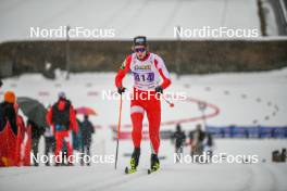 31.03.2023, Bessans, France (FRA): Antoine  Hericher (Fra) - French Championships cross-country, sprint, Bessans (FRA). www.nordicfocus.com. © Authamayou/NordicFocus. Every downloaded picture is fee-liable.