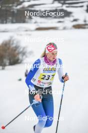 31.03.2023, Bessans, France (FRA): Manon  Jan (Fra) - French Championships cross-country, sprint, Bessans (FRA). www.nordicfocus.com. © Authamayou/NordicFocus. Every downloaded picture is fee-liable.