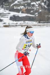 31.03.2023, Bessans, France (FRA): Marjorie  Cosgrove (Fra) - French Championships cross-country, sprint, Bessans (FRA). www.nordicfocus.com. © Authamayou/NordicFocus. Every downloaded picture is fee-liable.