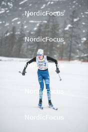 31.03.2023, Bessans, France (FRA): Clement  Argeles (Fra) - French Championships cross-country, sprint, Bessans (FRA). www.nordicfocus.com. © Authamayou/NordicFocus. Every downloaded picture is fee-liable.
