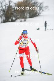 31.03.2023, Bessans, France (FRA): Marie  Hericher (Fra) - French Championships cross-country, sprint, Bessans (FRA). www.nordicfocus.com. © Authamayou/NordicFocus. Every downloaded picture is fee-liable.