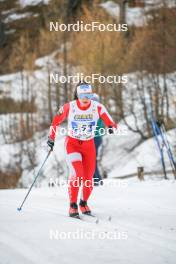 31.03.2023, Bessans, France (FRA): Leonie  Besson (Fra) - French Championships cross-country, sprint, Bessans (FRA). www.nordicfocus.com. © Authamayou/NordicFocus. Every downloaded picture is fee-liable.