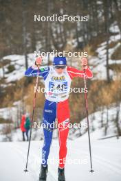 31.03.2023, Bessans, France (FRA): Maelle  Veyre (Fra) - French Championships cross-country, sprint, Bessans (FRA). www.nordicfocus.com. © Authamayou/NordicFocus. Every downloaded picture is fee-liable.