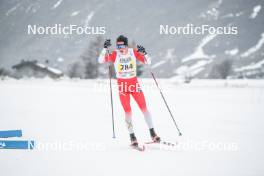 31.03.2023, Bessans, France (FRA): Gaspard  Cottaz (Fra) - French Championships cross-country, sprint, Bessans (FRA). www.nordicfocus.com. © Authamayou/NordicFocus. Every downloaded picture is fee-liable.