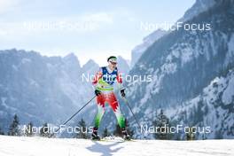 22.02.2023, Planica, Slovenia (SLO): Antonio Pineyro (MEX) - FIS nordic world ski championships cross-country, 10km men, Planica (SLO). www.nordicfocus.com. © Modica/NordicFocus. Every downloaded picture is fee-liable.
