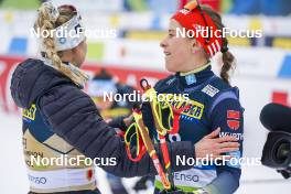 28.02.2023, Planica, Slovenia (SLO): Jessie Diggins (USA), Katharina Hennig (GER), (l-r)  - FIS nordic world ski championships cross-country, 10km women, Planica (SLO). www.nordicfocus.com. © Thibaut/NordicFocus. Every downloaded picture is fee-liable. 