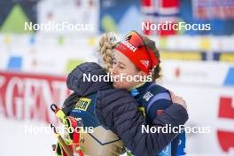 28.02.2023, Planica, Slovenia (SLO): Jessie Diggins (USA), Katharina Hennig (GER), (l-r)  - FIS nordic world ski championships cross-country, 10km women, Planica (SLO). www.nordicfocus.com. © Thibaut/NordicFocus. Every downloaded picture is fee-liable. 