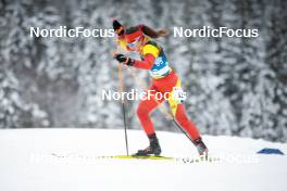 28.02.2023, Planica, Slovenia (SLO): Ana Cvetanovska (MKD) - FIS nordic world ski championships cross-country, 10km women, Planica (SLO). www.nordicfocus.com. © Modica/NordicFocus. Every downloaded picture is fee-liable.