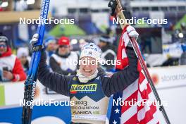 28.02.2023, Planica, Slovenia (SLO): Jessie Diggins (USA) - FIS nordic world ski championships cross-country, 10km women, Planica (SLO). www.nordicfocus.com. © Thibaut/NordicFocus. Every downloaded picture is fee-liable.
