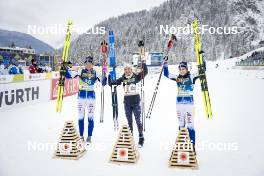 28.02.2023, Planica, Slovenia (SLO): Frida Karlsson (SWE), Jessie Diggins (USA), Ebba Andersson (SWE), (l-r) - FIS nordic world ski championships cross-country, 10km women, Planica (SLO). www.nordicfocus.com. © Thibaut/NordicFocus. Every downloaded picture is fee-liable.