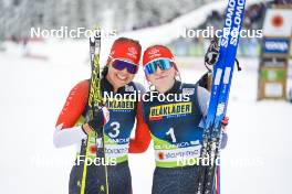 28.02.2023, Planica, Slovenia (SLO): Jasmine Lyons (CAN), Liliane Gagnon (CAN), (l-r)  - FIS nordic world ski championships cross-country, 10km women, Planica (SLO). www.nordicfocus.com. © Thibaut/NordicFocus. Every downloaded picture is fee-liable.