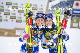 28.02.2023, Planica, Slovenia (SLO): Frida Karlsson (SWE), Ebba Andersson (SWE), (l-r)  - FIS nordic world ski championships cross-country, 10km women, Planica (SLO). www.nordicfocus.com. © Thibaut/NordicFocus. Every downloaded picture is fee-liable. 