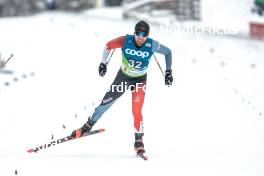 01.03.2023, Planica, Slovenia (SLO): Olivier Leveille (CAN) - FIS nordic world ski championships cross-country, 15km men, Planica (SLO). www.nordicfocus.com. © Modica/NordicFocus. Every downloaded picture is fee-liable.