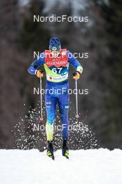 23.02.2023, Planica, Slovenia (SLO): Fedor Karpov (KAZ) - FIS nordic world ski championships cross-country, individual sprint, Planica (SLO). www.nordicfocus.com. © Modica/NordicFocus. Every downloaded picture is fee-liable.