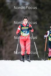 23.02.2023, Planica, Slovenia (SLO): Jeanne Darc Tawk (LBN) - FIS nordic world ski championships cross-country, individual sprint, Planica (SLO). www.nordicfocus.com. © Modica/NordicFocus. Every downloaded picture is fee-liable.
