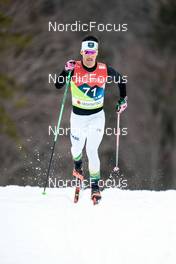 23.02.2023, Planica, Slovenia (SLO): Manex Silva (BRA) - FIS nordic world ski championships cross-country, individual sprint, Planica (SLO). www.nordicfocus.com. © Modica/NordicFocus. Every downloaded picture is fee-liable.