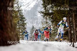 23.02.2023, Planica, Slovenia (SLO): Anne Kyllonen (FIN), Alina Meier (SUI), Barbora Antosova (CZE), Maja Dahlqvist (SWE), (l-r)  - FIS nordic world ski championships cross-country, individual sprint, Planica (SLO). www.nordicfocus.com. © Modica/NordicFocus. Every downloaded picture is fee-liable.