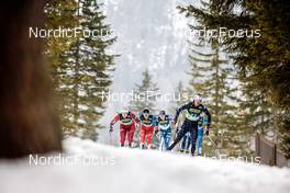 23.02.2023, Planica, Slovenia (SLO): Anna Svendsen (NOR), Katerina Janatova (CZE), Johanna Matintalo (FIN), Julia Kern (USA), (l-r)  - FIS nordic world ski championships cross-country, individual sprint, Planica (SLO). www.nordicfocus.com. © Modica/NordicFocus. Every downloaded picture is fee-liable.