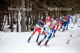 23.02.2023, Planica, Slovenia (SLO): Michal Novak (CZE), Marcus Grate (SWE), (l-r)  - FIS nordic world ski championships cross-country, individual sprint, Planica (SLO). www.nordicfocus.com. © Modica/NordicFocus. Every downloaded picture is fee-liable.