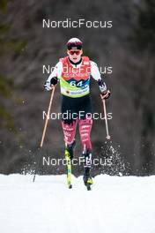 23.02.2023, Planica, Slovenia (SLO): Niks Saulitis (LAT) - FIS nordic world ski championships cross-country, individual sprint, Planica (SLO). www.nordicfocus.com. © Modica/NordicFocus. Every downloaded picture is fee-liable.