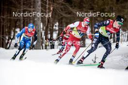 23.02.2023, Planica, Slovenia (SLO): Marko Kilp (EST), Kamil Bury (POL), (l-r)  - FIS nordic world ski championships cross-country, individual sprint, Planica (SLO). www.nordicfocus.com. © Modica/NordicFocus. Every downloaded picture is fee-liable.