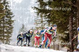 23.02.2023, Planica, Slovenia (SLO): Rosie Brennan (USA), Nadine Faehndrich (SUI), (l-r)  - FIS nordic world ski championships cross-country, individual sprint, Planica (SLO). www.nordicfocus.com. © Modica/NordicFocus. Every downloaded picture is fee-liable.