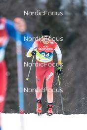 23.02.2023, Planica, Slovenia (SLO): Aleksandar Grbovic (MNE) - FIS nordic world ski championships cross-country, individual sprint, Planica (SLO). www.nordicfocus.com. © Modica/NordicFocus. Every downloaded picture is fee-liable.