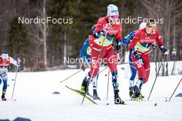 23.02.2023, Planica, Slovenia (SLO): Johannes Hoesflot Klaebo (NOR), Erik Valnes (NOR), (l-r)  - FIS nordic world ski championships cross-country, individual sprint, Planica (SLO). www.nordicfocus.com. © Modica/NordicFocus. Every downloaded picture is fee-liable.