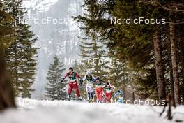 23.02.2023, Planica, Slovenia (SLO): Kristine Stavaas Skistad (NOR), Maja Dahlqvist (SWE), Barbora Antosova (CZE), Alina Meier (SUI), Cristina Pittin (ITA), (l-r)  - FIS nordic world ski championships cross-country, individual sprint, Planica (SLO). www.nordicfocus.com. © Modica/NordicFocus. Every downloaded picture is fee-liable.