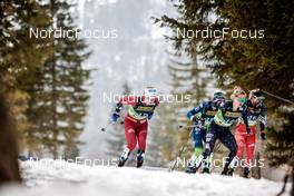 23.02.2023, Planica, Slovenia (SLO): Lotta Udnes Weng (NOR), Jessie Diggins (USA), (l-r)  - FIS nordic world ski championships cross-country, individual sprint, Planica (SLO). www.nordicfocus.com. © Modica/NordicFocus. Every downloaded picture is fee-liable.