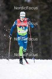 23.02.2023, Planica, Slovenia (SLO): Vili Crv (SLO) - FIS nordic world ski championships cross-country, individual sprint, Planica (SLO). www.nordicfocus.com. © Modica/NordicFocus. Every downloaded picture is fee-liable.