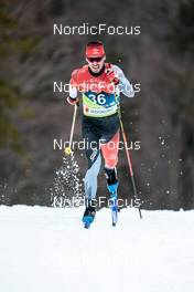 23.02.2023, Planica, Slovenia (SLO): Antoine Cyr (CAN) - FIS nordic world ski championships cross-country, individual sprint, Planica (SLO). www.nordicfocus.com. © Modica/NordicFocus. Every downloaded picture is fee-liable.
