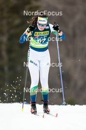 23.02.2023, Planica, Slovenia (SLO): Eduarda Ribera (BRA) - FIS nordic world ski championships cross-country, individual sprint, Planica (SLO). www.nordicfocus.com. © Modica/NordicFocus. Every downloaded picture is fee-liable.