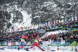 23.02.2023, Planica, Slovenia (SLO): Jules Chappaz (FRA), Paal Golberg (NOR), (l-r)  - FIS nordic world ski championships cross-country, individual sprint, Planica (SLO). www.nordicfocus.com. © Modica/NordicFocus. Every downloaded picture is fee-liable.