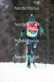 23.02.2023, Planica, Slovenia (SLO): Samuel Uduigowme Ikpefan (NGR) - FIS nordic world ski championships cross-country, individual sprint, Planica (SLO). www.nordicfocus.com. © Modica/NordicFocus. Every downloaded picture is fee-liable.