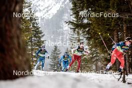 23.02.2023, Planica, Slovenia (SLO): Anne Kyllonen (FIN), Cristina Pittin (ITA), Alina Meier (SUI), Barbora Antosova (CZE), (l-r)  - FIS nordic world ski championships cross-country, individual sprint, Planica (SLO). www.nordicfocus.com. © Modica/NordicFocus. Every downloaded picture is fee-liable.