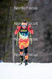 23.02.2023, Planica, Slovenia (SLO): Ana Cvetanovska (MKD) - FIS nordic world ski championships cross-country, individual sprint, Planica (SLO). www.nordicfocus.com. © Modica/NordicFocus. Every downloaded picture is fee-liable.