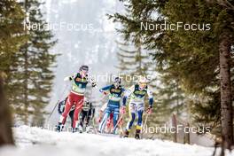 23.02.2023, Planica, Slovenia (SLO): Nadine Faehndrich (SUI), Emma Ribom (SWE), (l-r)  - FIS nordic world ski championships cross-country, individual sprint, Planica (SLO). www.nordicfocus.com. © Modica/NordicFocus. Every downloaded picture is fee-liable.