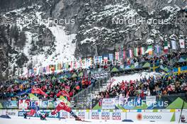 23.02.2023, Planica, Slovenia (SLO): Jules Chappaz (FRA), Paal Golberg (NOR), (l-r) - FIS nordic world ski championships cross-country, individual sprint, Planica (SLO). www.nordicfocus.com. © Modica/NordicFocus. Every downloaded picture is fee-liable.