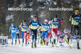 05.03.2023, Planica, Slovenia (SLO): Albert Kuchler (GER), Naoto Baba (JPN), (l-r)  - FIS nordic world ski championships cross-country, mass men, Planica (SLO). www.nordicfocus.com. © Modica/NordicFocus. Every downloaded picture is fee-liable.