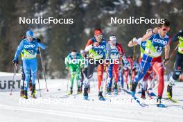 05.03.2023, Planica, Slovenia (SLO): Dietmar Noeckler (ITA), Antoine Cyr (CAN), (l-r)  - FIS nordic world ski championships cross-country, mass men, Planica (SLO). www.nordicfocus.com. © Modica/NordicFocus. Every downloaded picture is fee-liable.