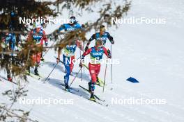 05.03.2023, Planica, Slovenia (SLO): Martin Loewstroem Nyenget (NOR), Ireneu Esteve Altimiras (AND), (l-r)  - FIS nordic world ski championships cross-country, mass men, Planica (SLO). www.nordicfocus.com. © Modica/NordicFocus. Every downloaded picture is fee-liable.