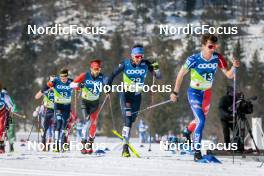 05.03.2023, Planica, Slovenia (SLO): Olivier Leveille (CAN), Jonas Dobler (GER), (l-r)  - FIS nordic world ski championships cross-country, mass men, Planica (SLO). www.nordicfocus.com. © Modica/NordicFocus. Every downloaded picture is fee-liable.