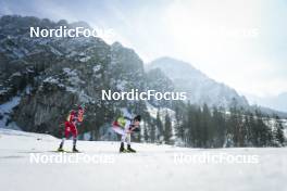 05.03.2023, Planica, Slovenia (SLO): Emil Iversen (NOR), Naoto Baba (JPN), (l-r)  - FIS nordic world ski championships cross-country, mass men, Planica (SLO). www.nordicfocus.com. © Modica/NordicFocus. Every downloaded picture is fee-liable.