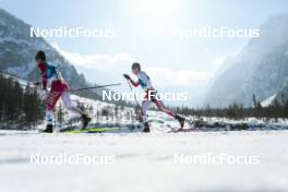 05.03.2023, Planica, Slovenia (SLO): Ryo Hirose (JPN), Beda Klee (SUI), (l-r)  - FIS nordic world ski championships cross-country, mass men, Planica (SLO). www.nordicfocus.com. © Modica/NordicFocus. Every downloaded picture is fee-liable.